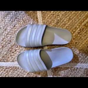 Adidas Slides, Grey, 8